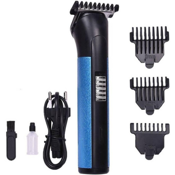 Универсальная беспроводная машинка для стрижки волос,с 3 насадками,нержавеющая сталь.Gemei GM-6058 CG21 PR2