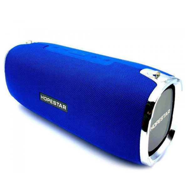 Портативная колонка HopeStar A6 blue (Синий) Хоп стар. Блютуз колонка. PR5