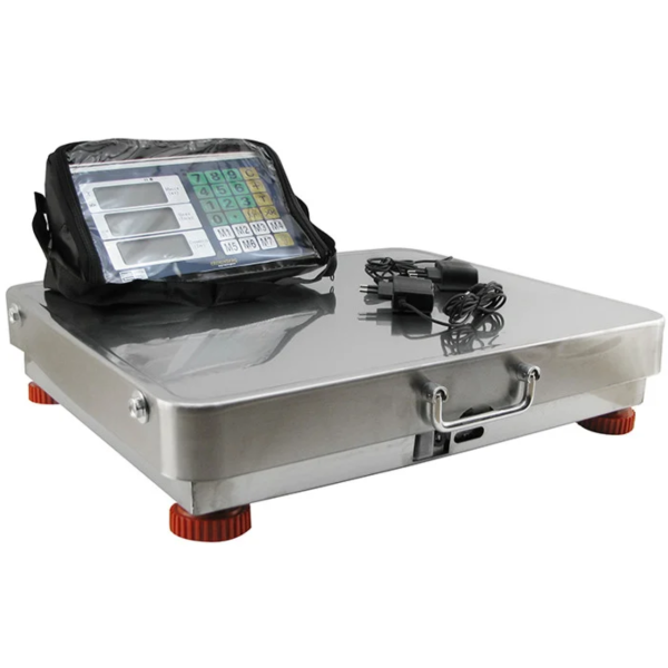 Торговые электронные весы Crownberg CB-350 с Wifi, до 350 кг (нержавейка) 42x52 см CG15 PR5