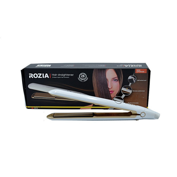 Утюжок выпрямитель волос | Выравнивание и укладка | Плойка 2 в 1 Rozia HR-742 CG24 PR3