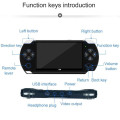 Компактная портативная игровая консоль PSP X6 | Игровая приставка 4.2 дюйма PR5