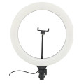 Кольцевая LED лампа 39 см A390 с пультом | Светодиодная селфи лампа | Селфи кольцо без штатива