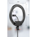Кольцевая LED лампа диаметром 36 см AL-360 с сенсорными кнопками и пультом | Селфи-лампа без штатива