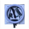Светодиодная кольцевая селфи LED лампа с пультом AL-33 (33 см) | Кольцевой свет для телефона, видео, фото