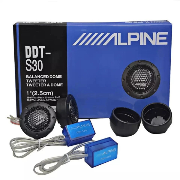 Автомобильные ВЧ динамики твитеры alpine ddt-s30