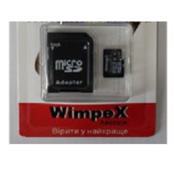 Карта Флэш-Памяти WIMPEX microSD 16GB PR3