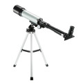 Астрономический рефракционный телескоп со штативом F36050 7925 ∙ Оптическая подзорная труба – окуляр 90х50 мм
