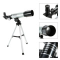 Астрономический рефракционный телескоп со штативом F36050 7925 ∙ Оптическая подзорная труба – окуляр 90х50 мм