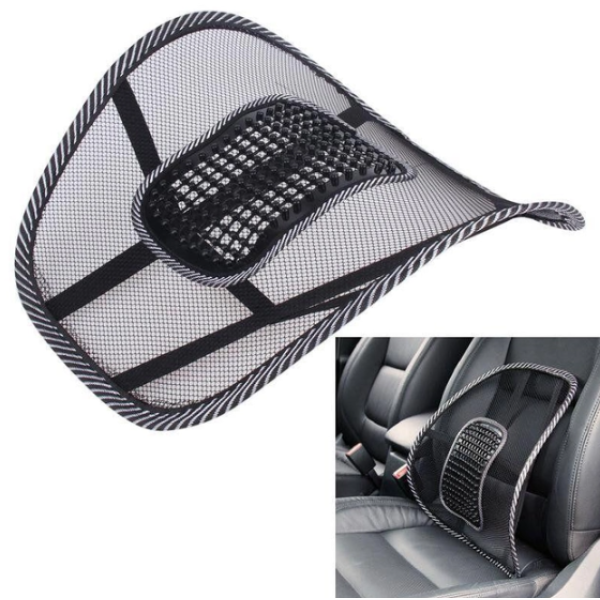 Ортопедический упор для поддержки спины и поясничного отдела Накладка – корректор осанки на кресло в офис и авто Car Back Support