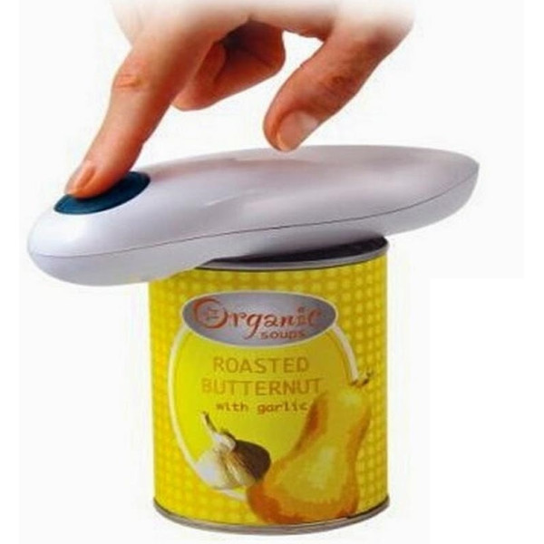 Электрический консервный нож One Touch Ван Тач ∙ Автоматическая открывалка открывашка для консервных банок