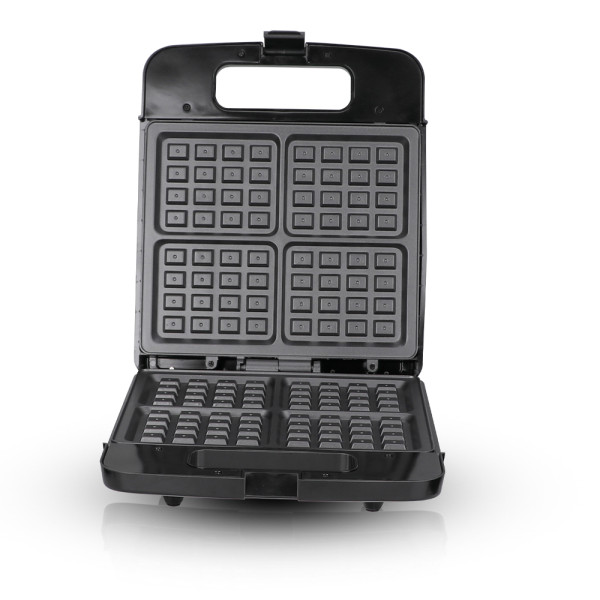 Электрическая вафельница RAF 521, 1400Вт · Домашняя портативная электровафельница на 4 слайса для приготовления венских и бельгийских вафель