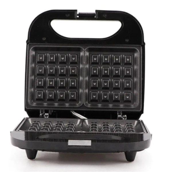 Электрическая вафельница RAF 525 Домашняя портативная электровафельница для приготовления пышных вафель, 750 Вт