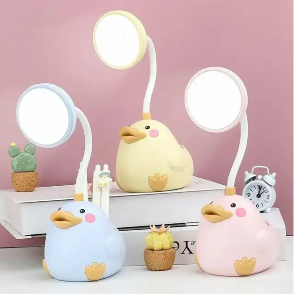 Детская настольная лампа “Уточка” ∙ LED светильник Duck Lamp в форме утенка в детскую комнату