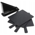 Набор разделочных досок EDENBERG EB-11981 на подставке, 3 шт. ∙ Серый / черный цвет