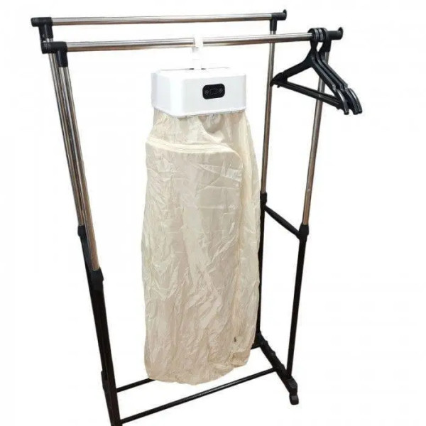 Портативная вертикальная электросушилка для одежды · Складная домашняя машина для сушки белья с таймером и чехлом