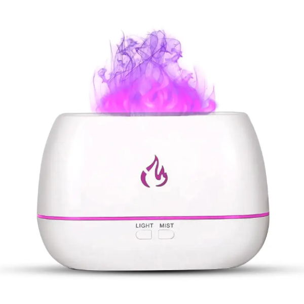 Ультразвуковой увлажнитель воздуха Blaze с эффектом пламени и подсветкой - ночником на 7 цветов
