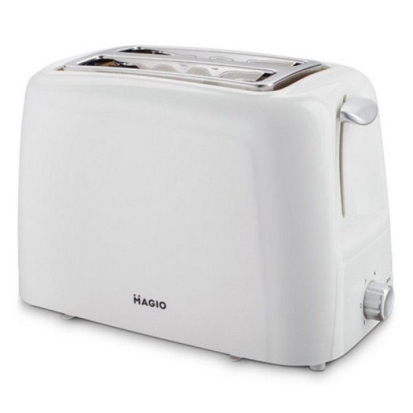 Тостер MAGIO MG-273, Черный / белый