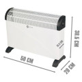 Конвекторный обогреватель Domotec Heater MS-5904 ∙ Мощный домашний конвектор, 2000Вт