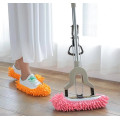 Домашние тапочки – моп для уборки полов SweepSlippers · Тапки - полотерки из микрофибры