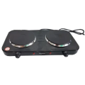Электрическая дисковая плита Rainberg Rb-999 электроплита на две конфорки, 2400 Вт