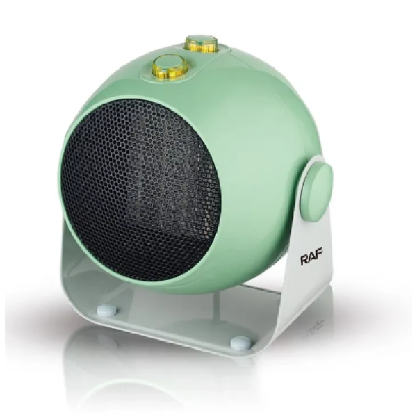Тепловентилятор керамический RAF 1186 Комнатный портативный поворотный обогреватель, 1800 Вт