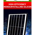 Портативная солнечная панель HA-57 · Поликристалическая панель 15W · Солнечная батарея с USB-кабелем