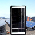 Портативная солнечная панель HA-57 · Поликристалическая панель 15W · Солнечная батарея с USB-кабелем