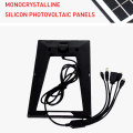 Портативная солнечная панель HA-57 · Поликристалическая панель 15W · Солнечная батарея с USB-кабелем