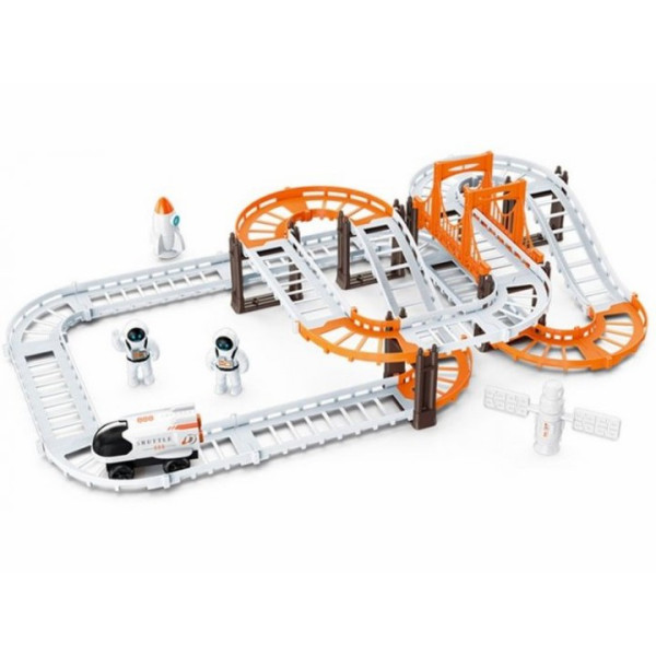 Космический автотрек LT243173 · Конструктор детский · Детский конструктор с машинками