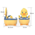 Портативный складной горшок Утенок с мягким сиденьем · Детский туалет Baby Legend