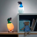 Ночник – светильник Динозаврик в яйце 3D Dinosaur White+RGB Настольная аккумуляторная LED лампа с пультом ДУ