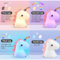 Силиконовый ночник – светильник Единорог с сенсорным управлением LED USB Cute Unicorn · 7 цветов подсветки