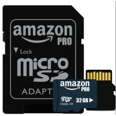 Карта памяти Micro SDHC 32GB Amazon pro microSD Микро СД карта с адаптером