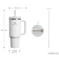 Термокружка Stanley Quencher H2.0 FlowState 1,18 л • Вакуумная кружка с крышкой 3-в-1 и трубочкой