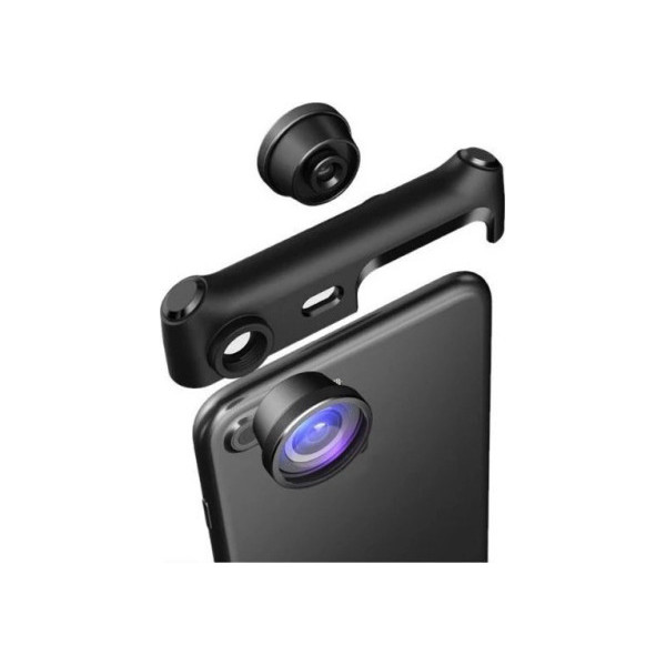 Панорамный объектив на телефон XPRO 360LINZE 3 в 1 | Комплект для создания панорамного видео PR4