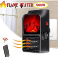 Дистанционный портативный обогреватель с LCD дисплеем и имитацией камина FLAME HEATER 1000 ВТ PR3