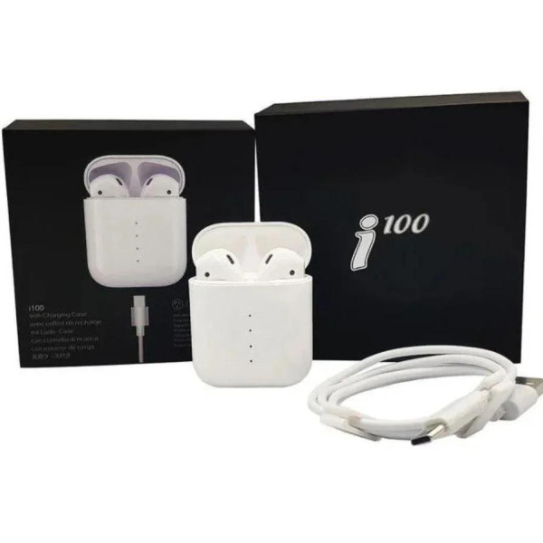 Беспроводные сенсорные наушники TWS i100| Bluetooth гарнитура| Беспроводные Bluetooth наушники
