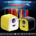 Детский мини LED проектор L1 Led Projector Портативный мультимедийный домашний проектор