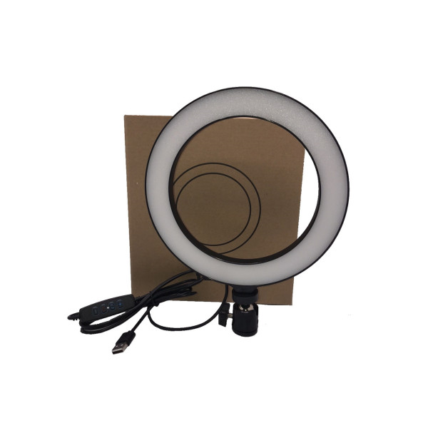 Кольцевая LED лампа | Светодиодная селфи-лампа | Селфи лампа USB (20см) без штатива