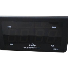 Большие настольные часы с подсветкой и будильником 2169 CG10 PR4