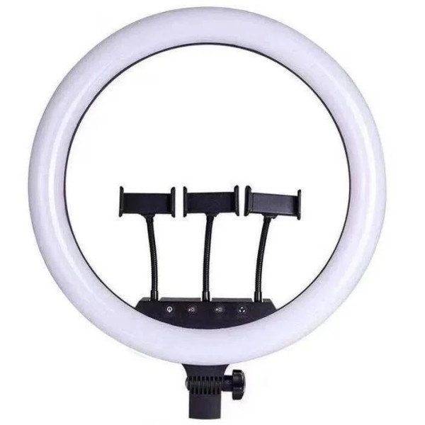 Кольцевая LED лампа с пультом, 36 см | Светодиодное селфи кольцо для съемок