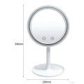 Зеркало Косметическое С LED Подсветкой и Вентилятором Beauty Breeze Mirror