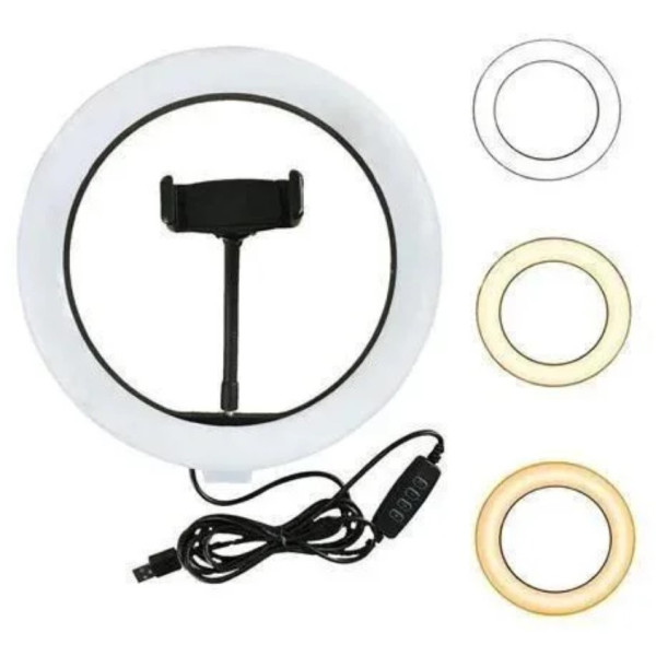 Кольцевая LED лампа Z2 (40см) + штатив | Кольцевой свет | Световая лампа кольцо