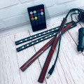 Универсальная автомобильная Rgb подсветка Led влагозащитная | Подсветка ковриков, автотюнинг