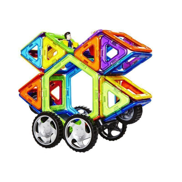 Магнитный конструктор Магникон чемодан на 40-деталей Головоломка для детей