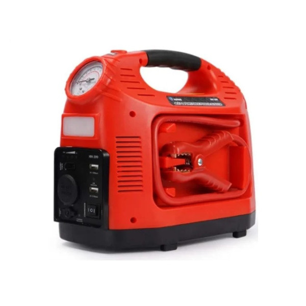 Автомобильный компрессор с фонарем HH 399 EMERGENCY POWER