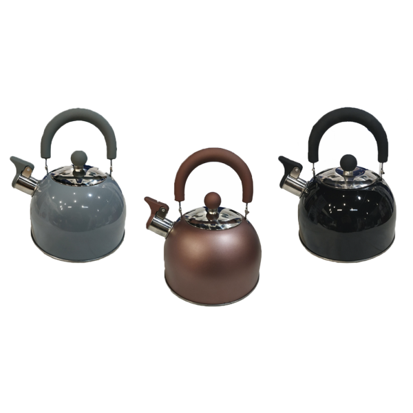 Чайник со свистком из нержавеющей стали глянец/матовый (2 л) BN-718