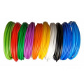 Pla пластик для 3D ручки, 10 цветов по 10 метров ∙ Набор цветных картриджей для 3D ручки, 100 м