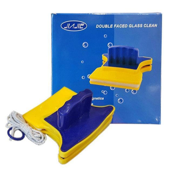 Магнитная щетка для мытья окон стекол с двух сторон Double Faced Glass Сlean