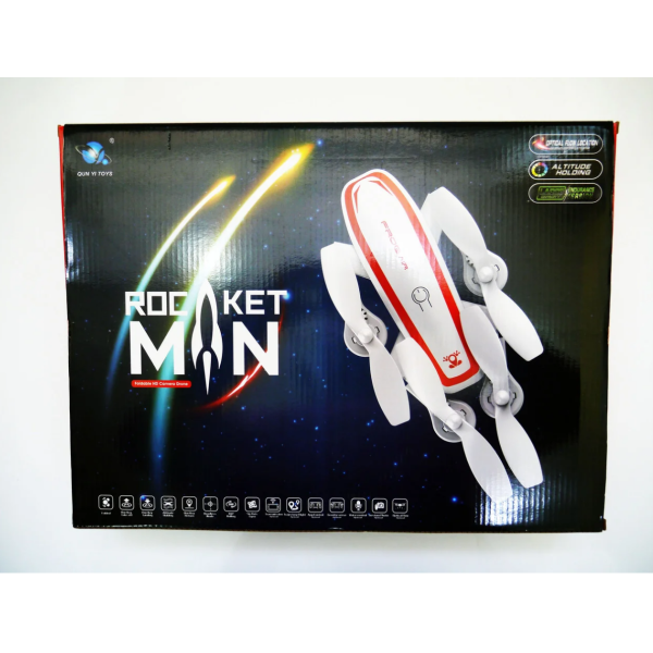 Квадрокоптер QY66-R2A c WiFi камерой ∙ Летающий дрон на пульте управления ∙ Переворот на 360°